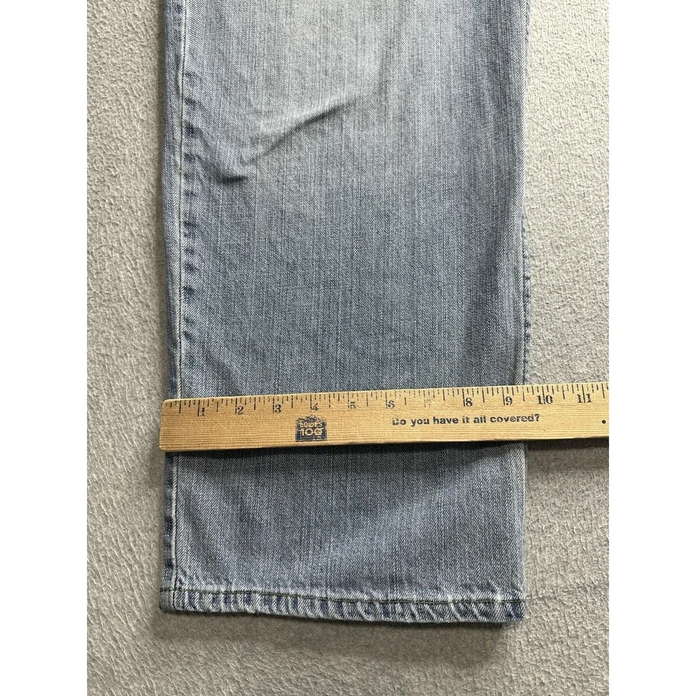 Vintage Levi's Signature Jeans Mens 40x30 (38x29) Light Wash Relaxed Fit Denim